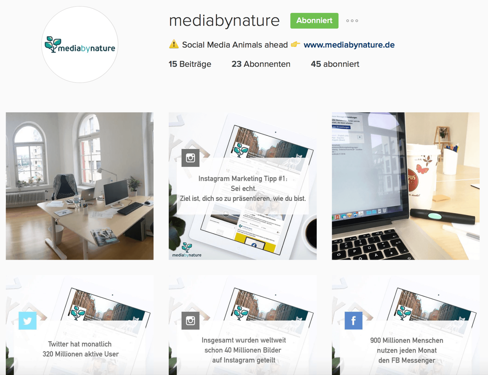 Instagram für Unternehmen 3 coole Tipps für's Profil