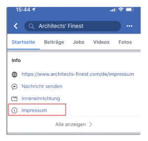 Facebook Impressum: die rechtlichen Grundlagen