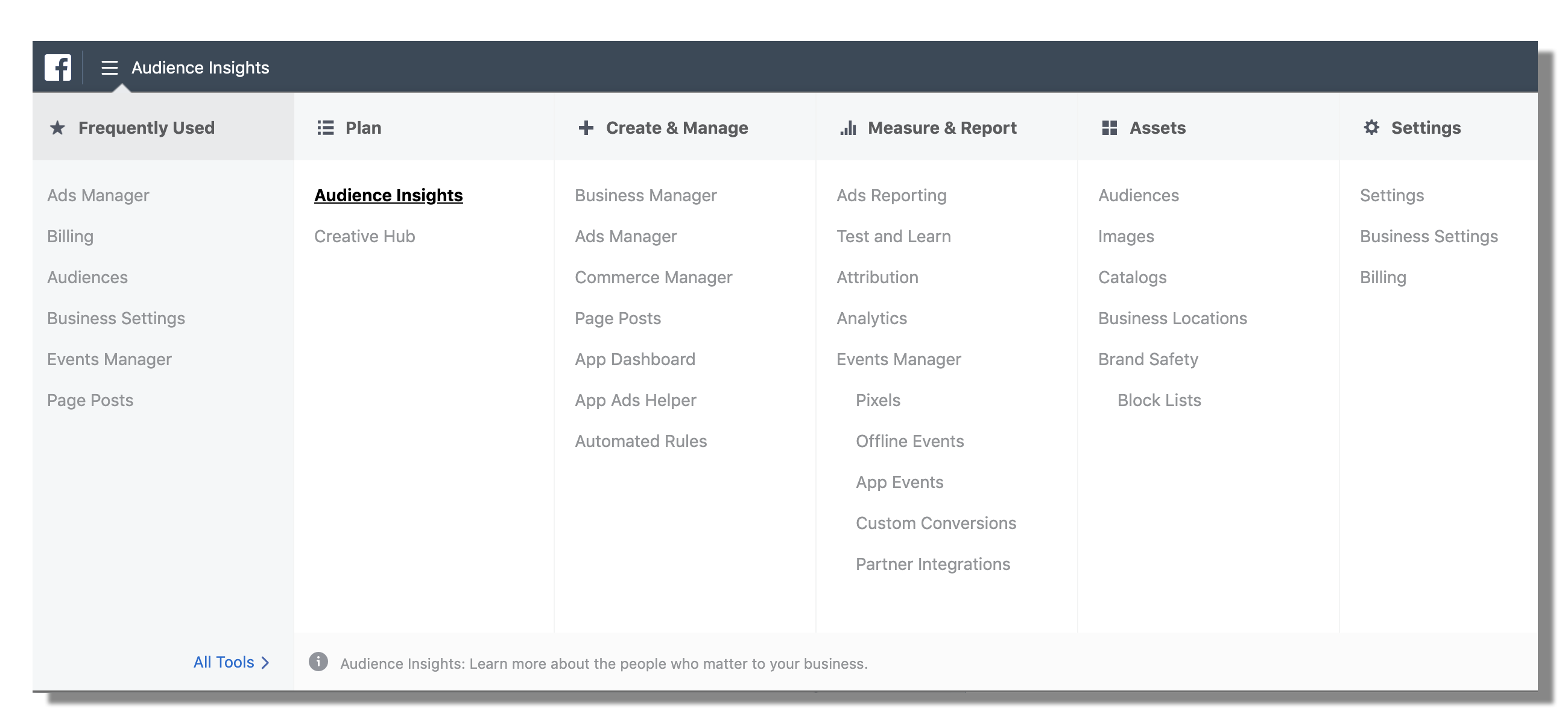 Facebook Audience Insights Zielgruppenanalyse Media By Nature