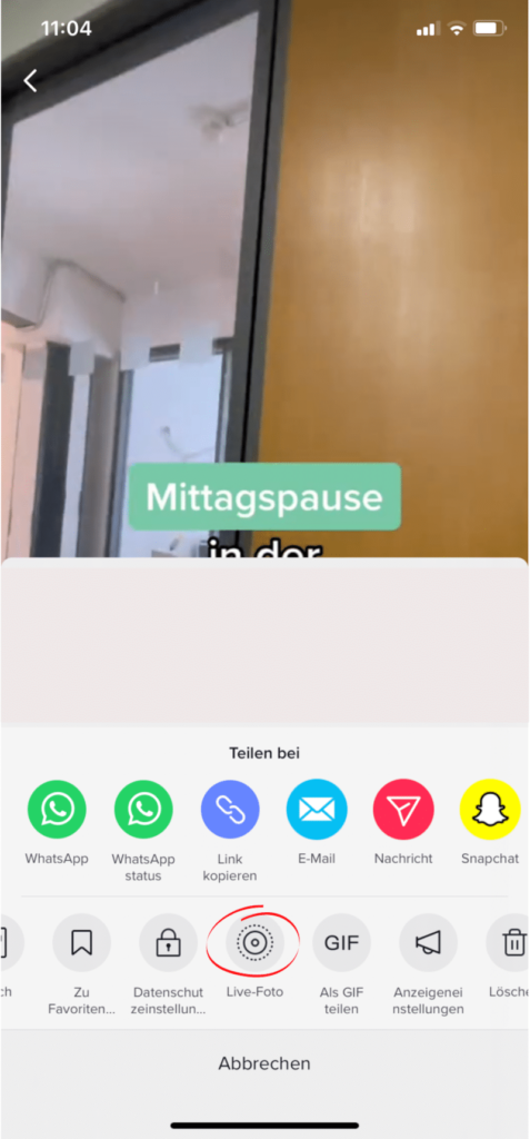 tiktok video downloaden via iphone