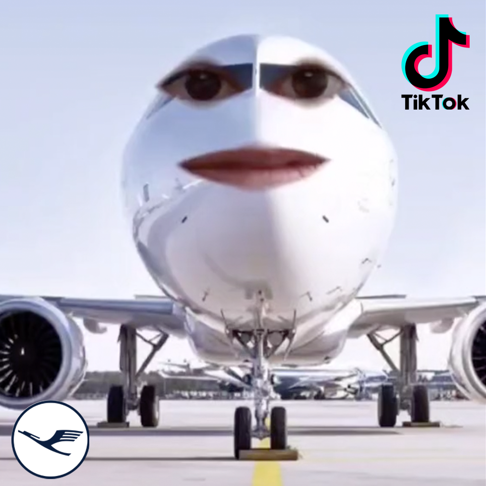 Lufthansa auf TikTok- Don´t make Ads. Make Lufthansa TikToks.
